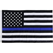 Thin Blue Line Drone Flag (In Stock)